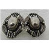 Image 1 : GEORG JENSEN EARRINGS STERLING SILVER POST 2000