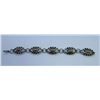 Image 2 : GEORG JENSEN BRACELET #394 GOLD & STERLING SILVER