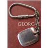 Image 1 : GEORG JENSEN KEYCHAIN STERLING SILVER KEY RING