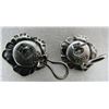Image 2 : GEORG JENSEN EARRINGS STERLING SILVER POST & CLIP