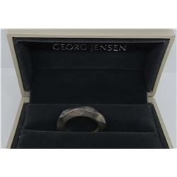 GEORG JENSEN MOONSTONE RING STERLING SILVER #261