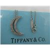 Image 1 : TIFFANY & CO DIAMOND PLATINUM MOON NECKLACE