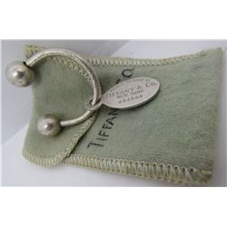 RETURN TO TIFFANY & CO KEY RING STERLING SILVER