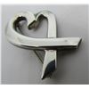 Image 2 : TIFFANY & CO HEART PIN STERLING SILVER PICASSO