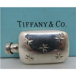 TIFFANY & CO PERFUME BOTTLE FLASK STERLING SILVER
