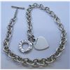 Image 2 : TIFFANY & CO NECKLACE STERLING SILVER HEART TOGGLE
