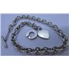 Image 3 : TIFFANY & CO NECKLACE STERLING SILVER HEART TOGGLE