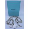 Image 4 : TIFFANY & CO NECKLACE STERLING SILVER HEART TOGGLE