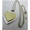 Image 3 : TIFFANY & CO HEART NECKLACE GOLD & STERLING SILVER