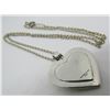 Image 4 : TIFFANY & CO HEART NECKLACE GOLD & STERLING SILVER