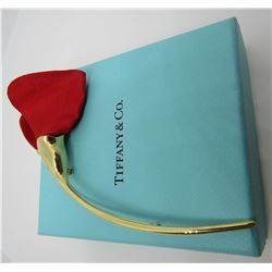 TIFFANY & CO 18K GOLD PIN ELSA PERETTI BROOCH HUGE