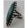 Image 4 : FRED HARVEY ERA TURQUOISE RING STERLING SILVER