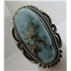 Image 4 : NELSON TURQUOISE RING STERLING SILVER