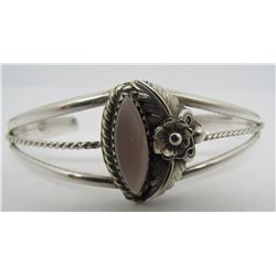 JERRY COWBOY MOP BRACELET STERLING SILVER CUFF