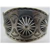 Image 1 : EARLY CONCHO CUFF BRACELET STERLING SILVER NAVAJO