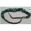 Image 2 : TURQUOISE STRAND NECKLACE STERLING SILVER BEADS