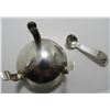 Image 3 : CHEE BOWL SALT DISH STERLING SILVER SERVING SPOON