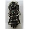 Image 1 : MO KACHINA TURQUOISE RING STERLING SILVER NAVAJO