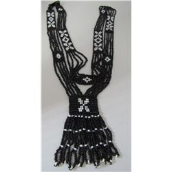 34" BEADED NECKLACE UTE NATIVE AMERICAN BEADWORK