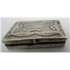 Image 3 : NAVAJO PILL BOX STERLING SILVER JEWELRY CONTAINER