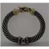 Image 2 : DAVID YURMAN 14K GOLD BUCKLE BRACELET THOROUGHBRED