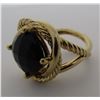 Image 1 : DAVID YURMAN RING 18K GOLD INFINITY ONYX RTL$2999