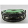 Image 3 : GUILLOCHE ENAMEL STERLING SILVER MARCASITE CASE