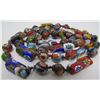 Image 3 : VENETIAN GLASSWORK MURANO MILLEFIORI BEAD NECKLACE