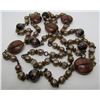 Image 3 : WEDDING CAKE VENETIAN GLASSWORK BEAD NECKLACE