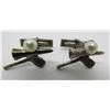 Image 1 : MCM 6MM PEARL GOLF CUFFLINKS STERLING SILVER LINKS