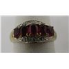 Image 1 : ANTIQUE .50 CT RUBY & .25CT DIAMOND RING 14K GOLD