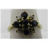 Image 1 : SAPPHIRE DIAMOND RING 14K GOLD