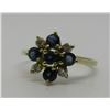 Image 3 : SAPPHIRE DIAMOND RING 14K GOLD