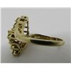 Image 2 : .50CT DIAMOND CLUSTER RING 14K GOLD SI  I-J