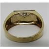 Image 3 : DIAMOND RING 14K WHITE & YELLOW GOLD SIZE 12