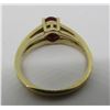 Image 3 : 1 CARAT RUBY RING 14K YELLOW GOLD