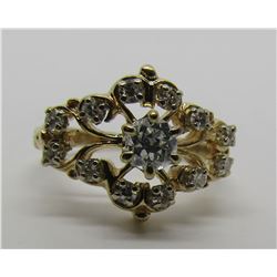 .50 CARAT SI DIAMOND RING 14K YELLOW GOLD