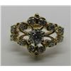 Image 3 : .50 CARAT SI DIAMOND RING 14K YELLOW GOLD