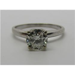 .80CT DIAMOND ENGAGEMENT RING 14K WHITE GOLD