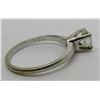 Image 4 : .80CT DIAMOND ENGAGEMENT RING 14K WHITE GOLD