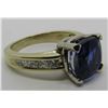 Image 4 : 5.7CT TANZANITE .75CT DIAMOND RING 14K GOLD