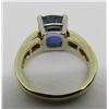 Image 5 : 5.7CT TANZANITE .75CT DIAMOND RING 14K GOLD
