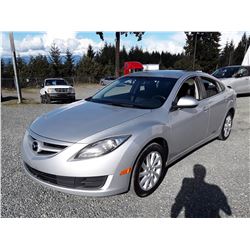 A8 --  2013 MAZDA 6 SPORT  , Silver , 325783  KM's