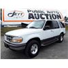 Image 1 : A12 --  1997 FORD EXPLORER XLT , White , 355741  KM's  "NO RESERVE"