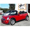 Image 9 : B2 --  2008 MINI COOPER CONVERTIBLE , Red , 107999  KM's