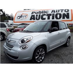 C6A --  2014 FIAT 500L TURBO , Silver , 73717  KM's