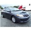 Image 2 : D1 --  2013 TOYOTA COROLLA , Grey , 149982  KM's
