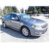 Image 2 : E4 --  2013 VW PASSAT S TDI, GREY, 113,697 KMS