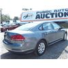 Image 3 : E4 --  2013 VW PASSAT S TDI, GREY, 113,697 KMS