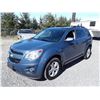 Image 1 : F4 --  2011 CHEVROLET EQUINOX LT  , Blue , 129438  KM's